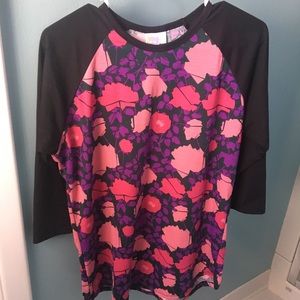 LulaRoe Randy baseball tee